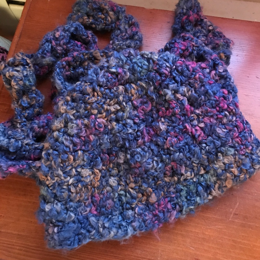 New vintage hat n scarf set unique beautiful set
